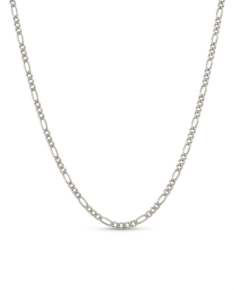 Cadena Cartier en acero inoxidable 316L con acabado Plata